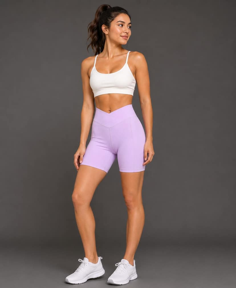 V Front biker Shorts