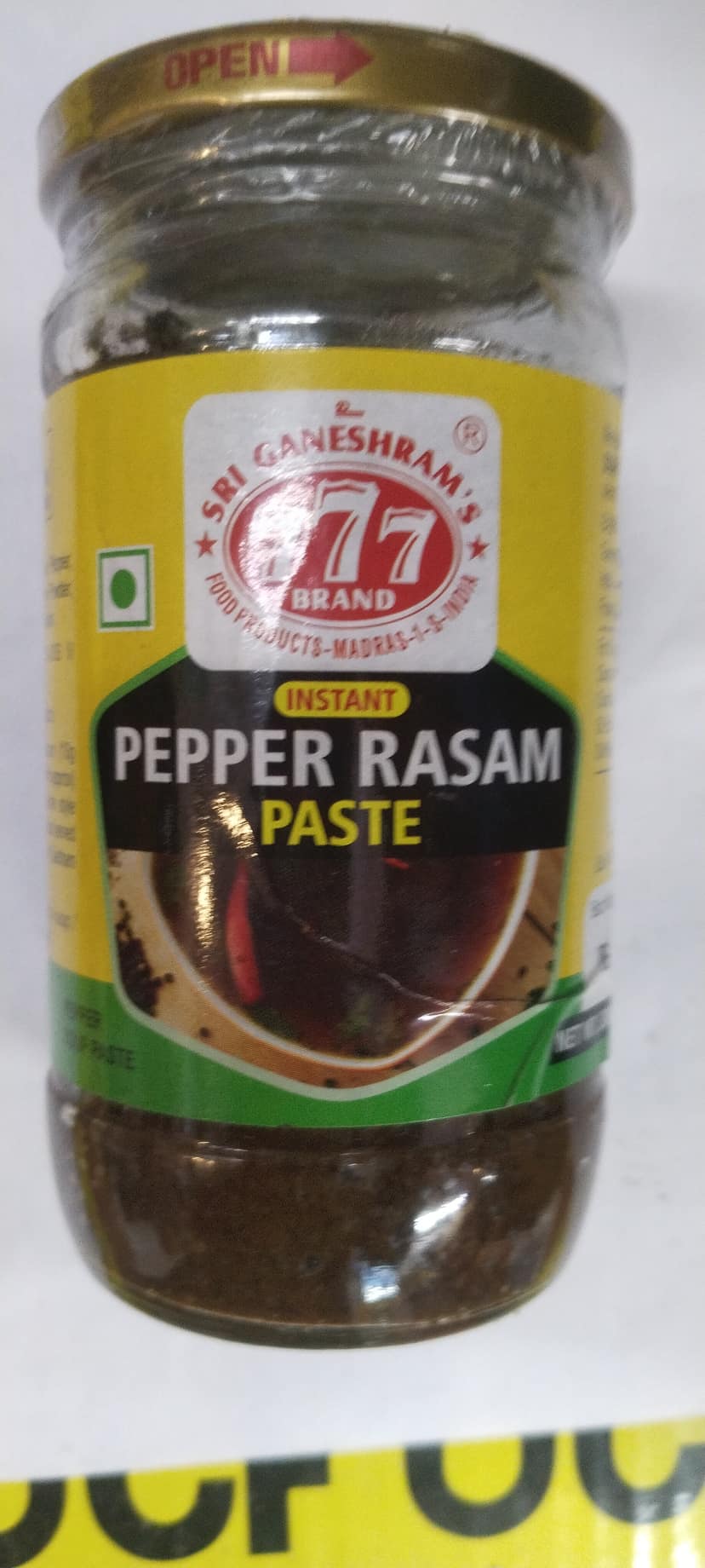 777 Brand Instant Pepper rasam Paste