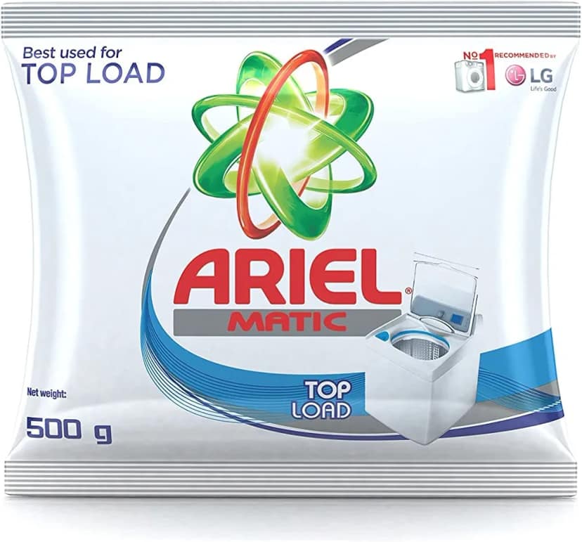 Ariel Matic Detergent Powder - Top Load, 500 g