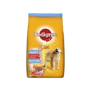 Pedigree Dry Dog Food For Puppy Meat & Milk Flavour 2800 Gms
