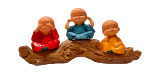 Budhha Sitting On Daali For Car Dashboard Home Decor Gift Vastu Decorative Showpiece