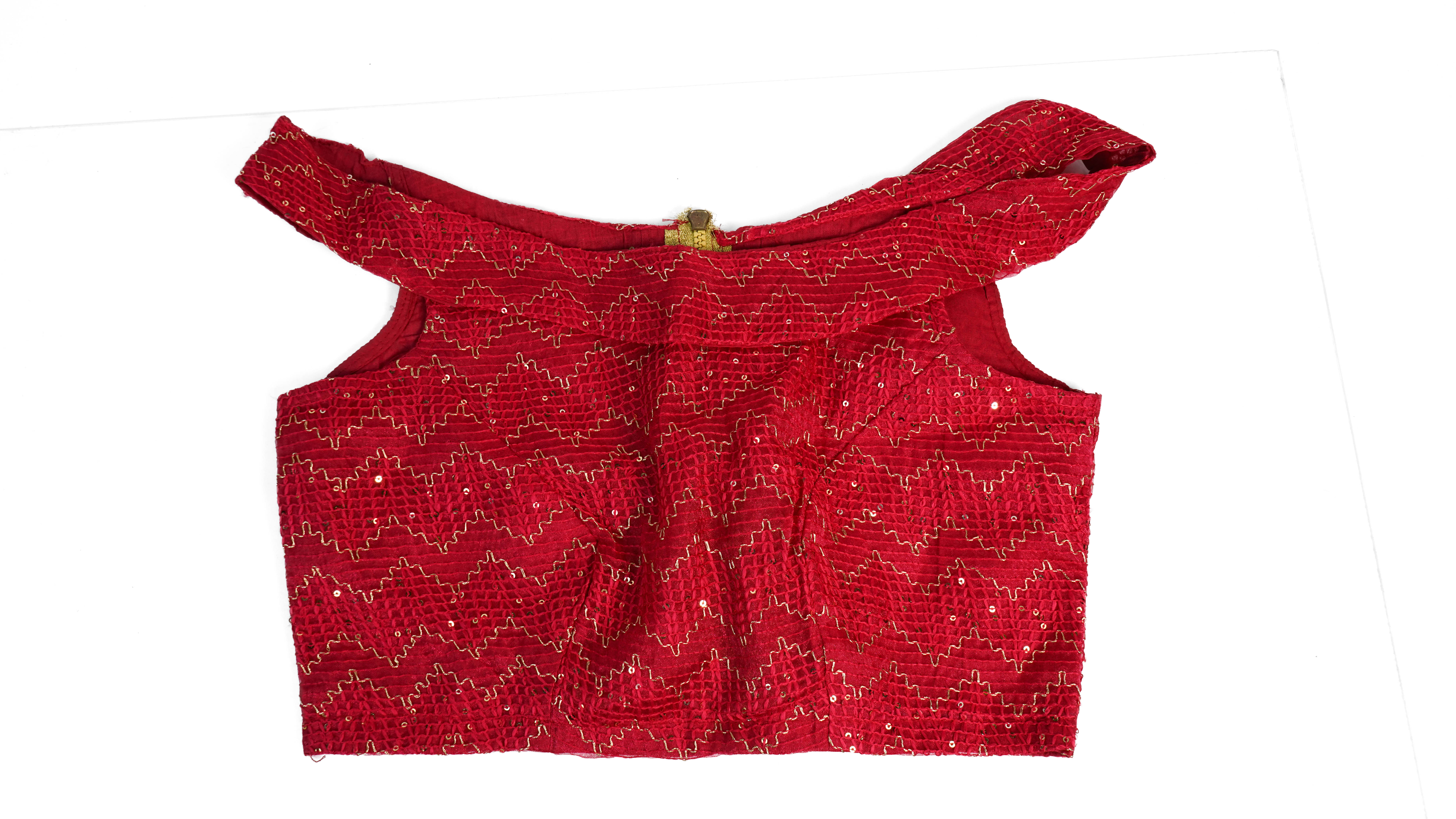 Off-Shoulder Traditional Blouse view 3