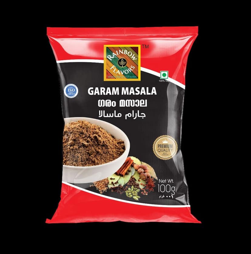 RAINBOW FLAVORS Garam masala 100gm