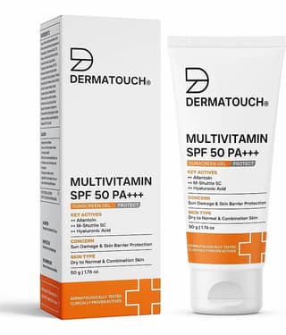 Dermatouch SPF 50 Sunscreen Cream For All Skin Type ( Pack of 1 )