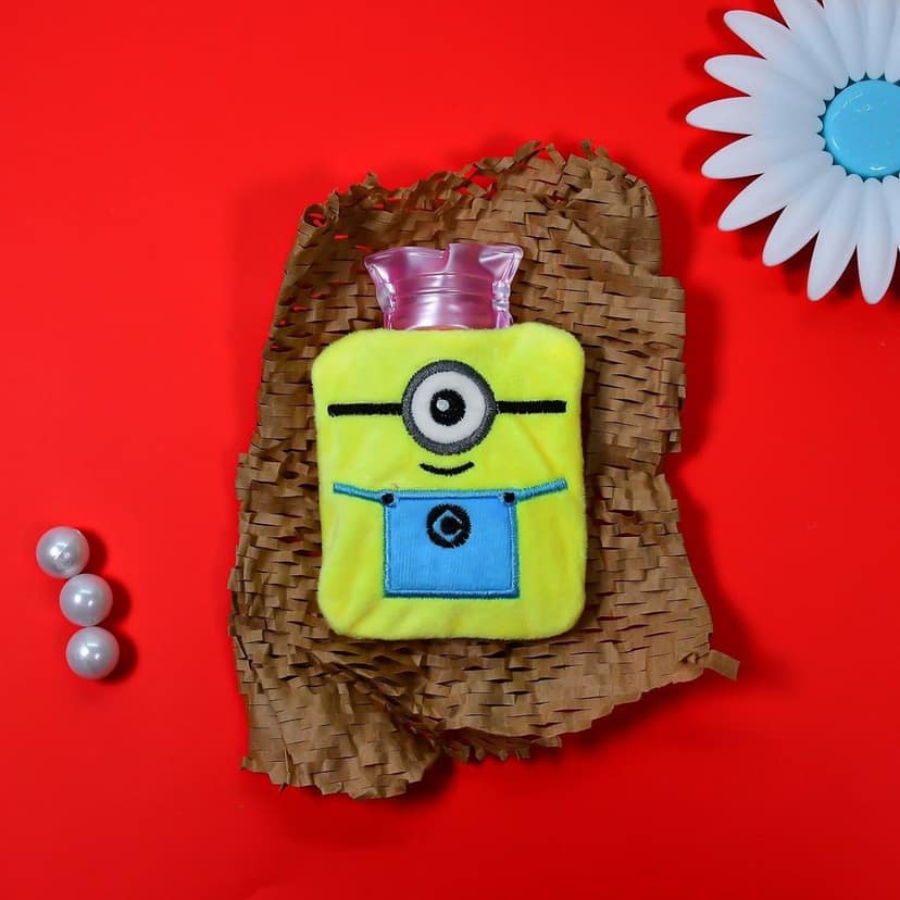 Minions Small Hot Water Bag – Pain Relief for Neck, Shoulder, Hands & Feet (1 Pc) view 3