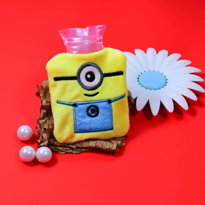 Minions Small Hot Water Bag – Pain Relief for Neck, Shoulder, Hands & Feet (1 Pc) view 5