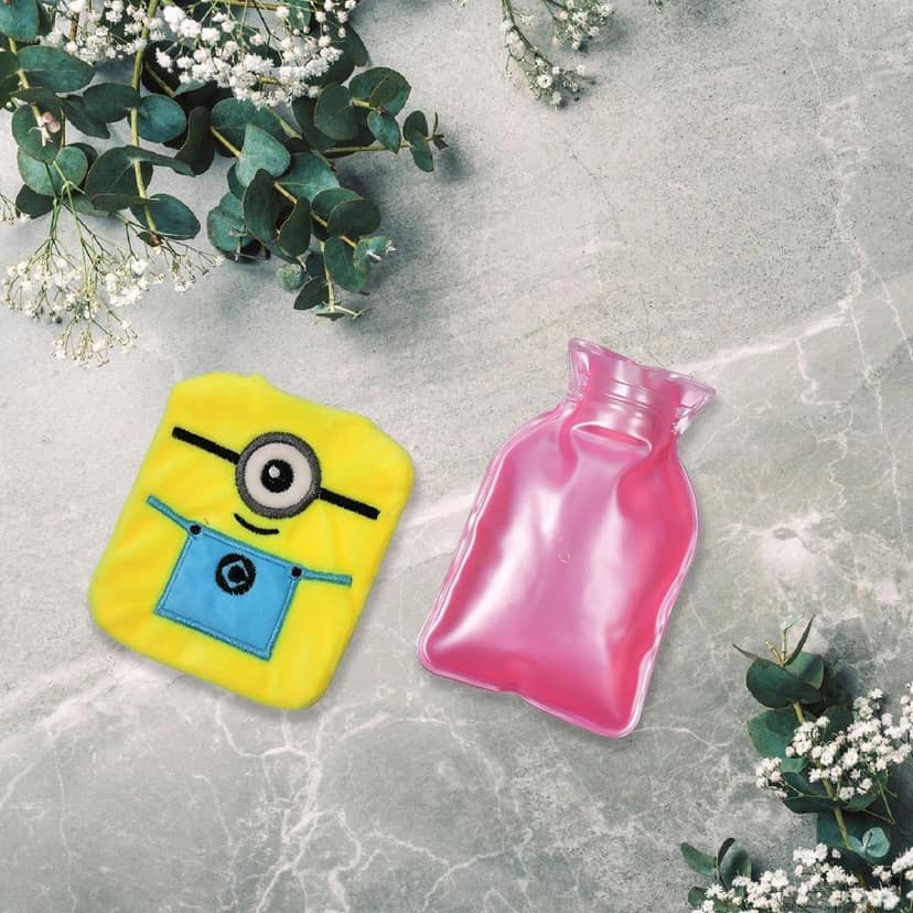 Minions Small Hot Water Bag – Pain Relief for Neck, Shoulder, Hands & Feet (1 Pc) view 6