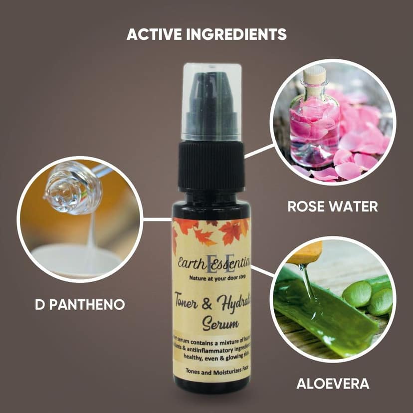Everyday Toner Hydrating Serum with Hyaluronic acid serum pre makeup serum view 2