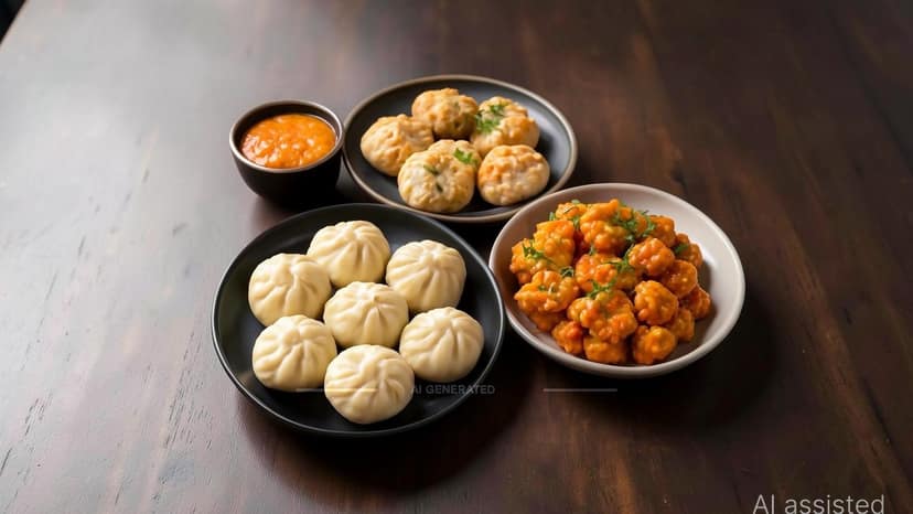 Paneer steamed momos [6 pieces]