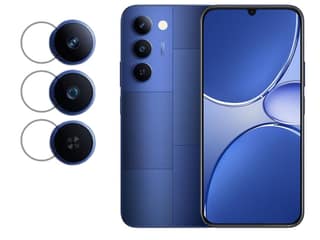 ISAAK Back Camera Lens Protector compatible for Realme P4 Lite 5G (Pack of 1)