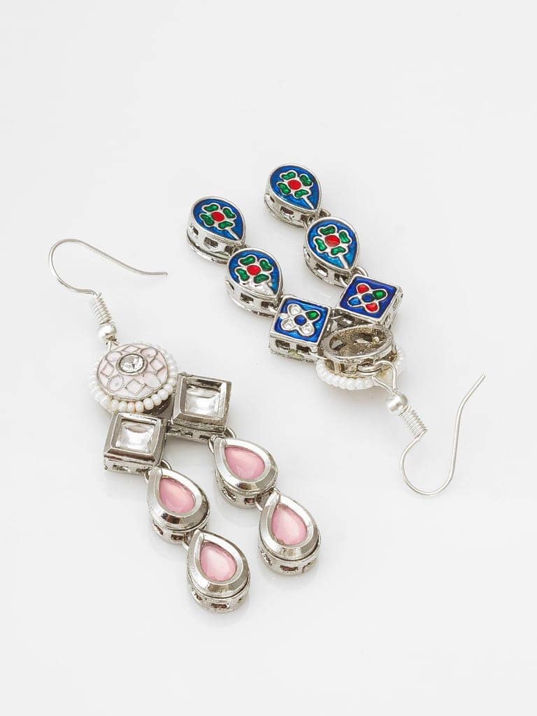 Morison Golden Studded Earrings Dazzle with Subtle Elegance view 2