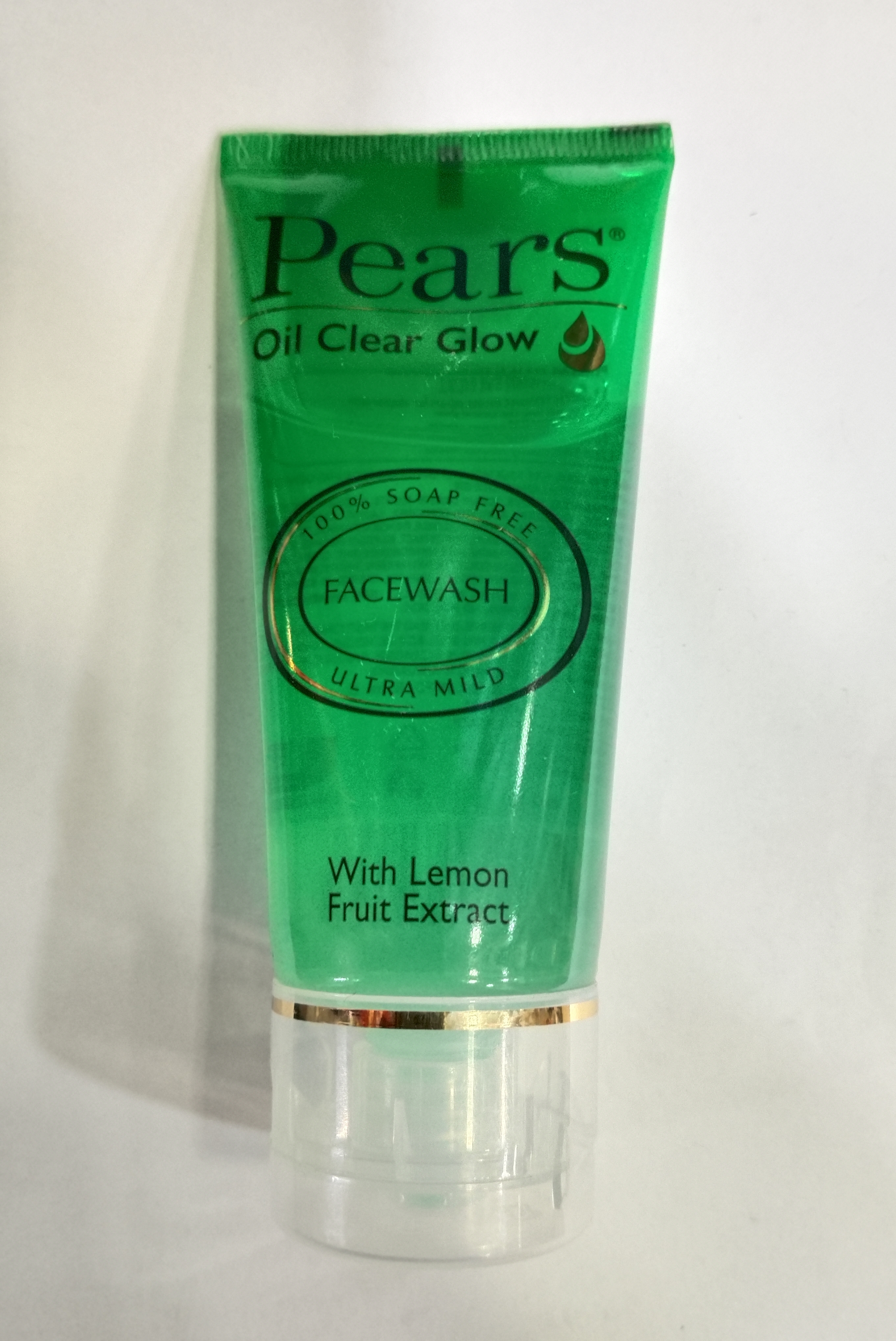 Pears oil clear glow facewash with lemon fruits extract