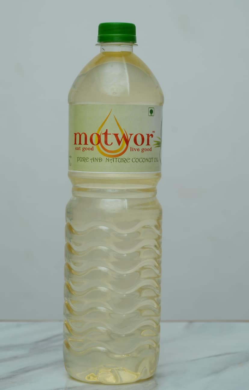 Motwor Coconut oil view 3