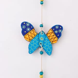 DECOREER Wooden Butterfly Wall Hanging Set of 2
