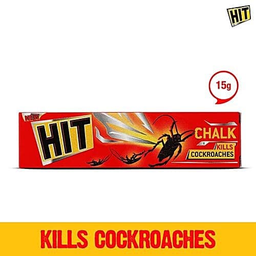 HIT Chalk Cockroach Killer, 1 pc Carton