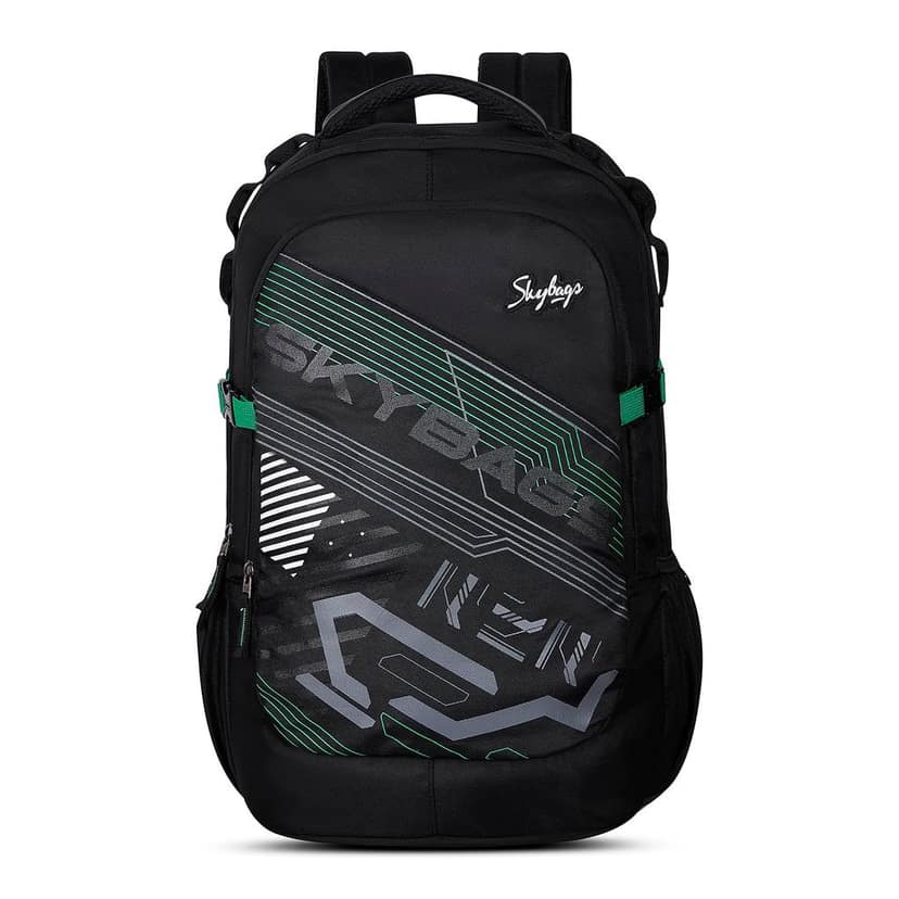 Quantum College Laptop Backpack for Men & Women | 34L Backpack with Rain Cover & Laptop Compartment | Office, College, School Backpack