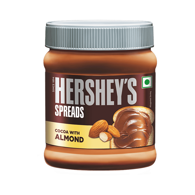Hersheys Spread - Cocoa With Almond, 350 G view 2