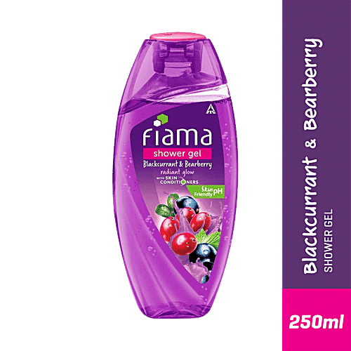 Fiama Shower Gel - Blackcurrant & Bearberry, 250 ml