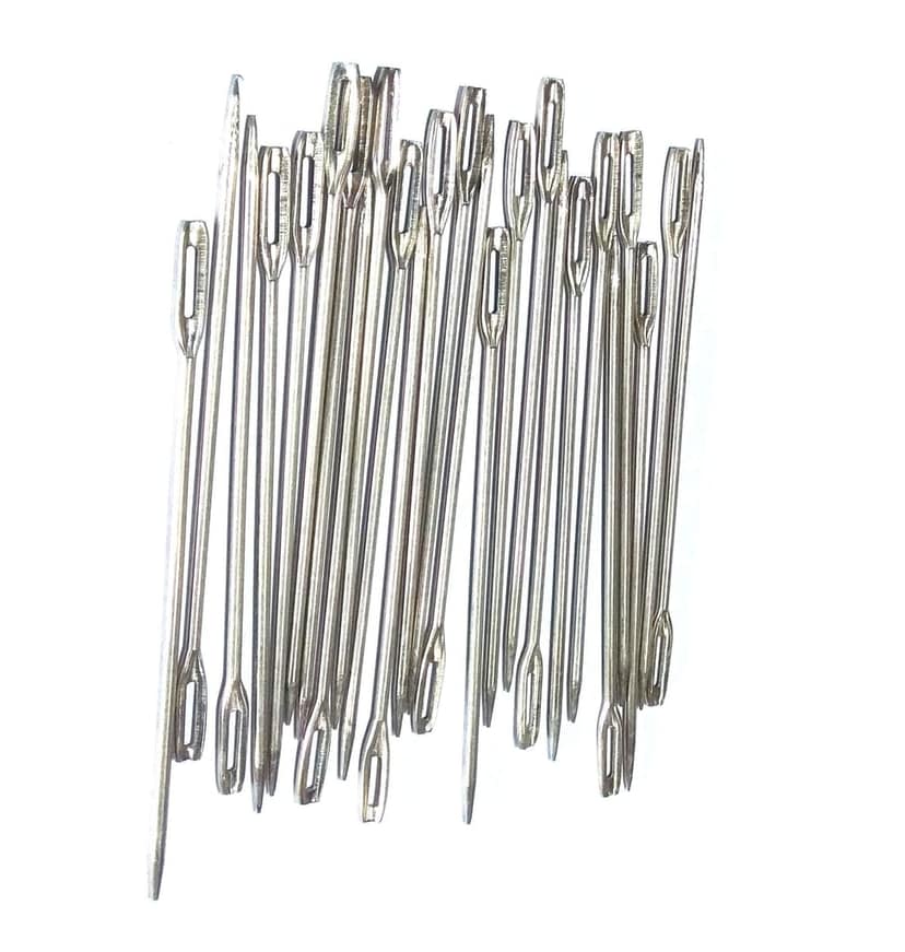Nawani 20 Pic Bag Needles Non Stain Hand Needles Stitching, Size 14 cm. view 2