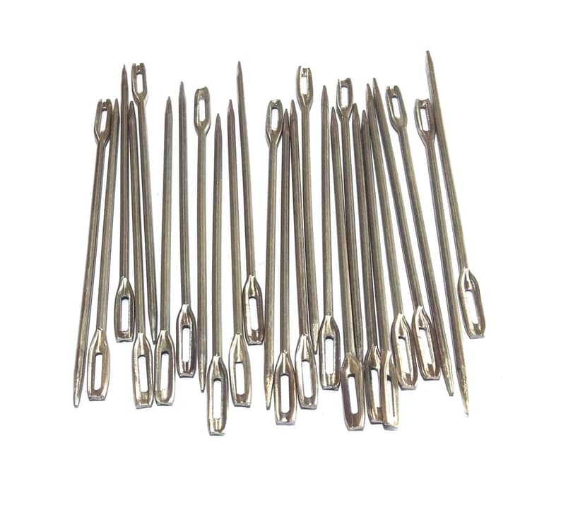 Nawani 20 Pic Bag Needles Non Stain Hand Needles Stitching, Size 14 cm. view 3