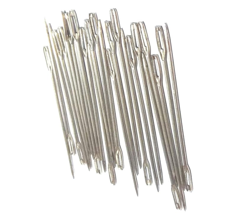 Nawani 20 Pic Bag Needles Non Stain Hand Needles Stitching, Size 14 cm. view 4