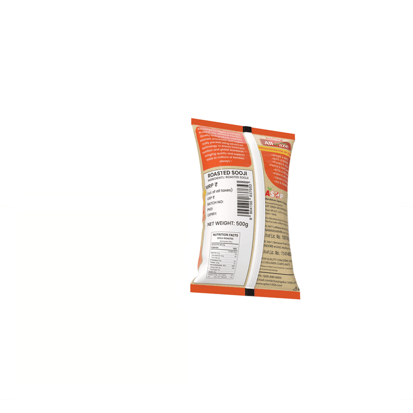 Allwaze Sooji Roasted 500gram view 2