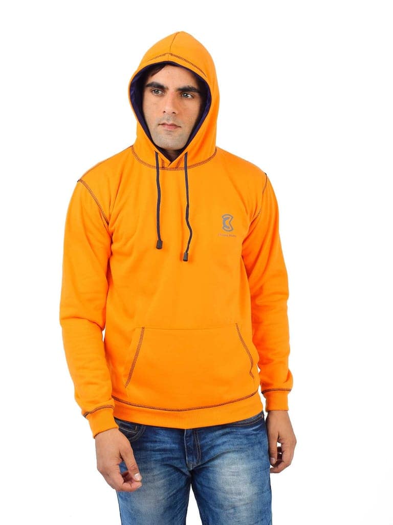Mens & Boys Hoodies & Sweatshirts: Stay Comfortable and Stylish | Orange | CKHD03-03 view 2