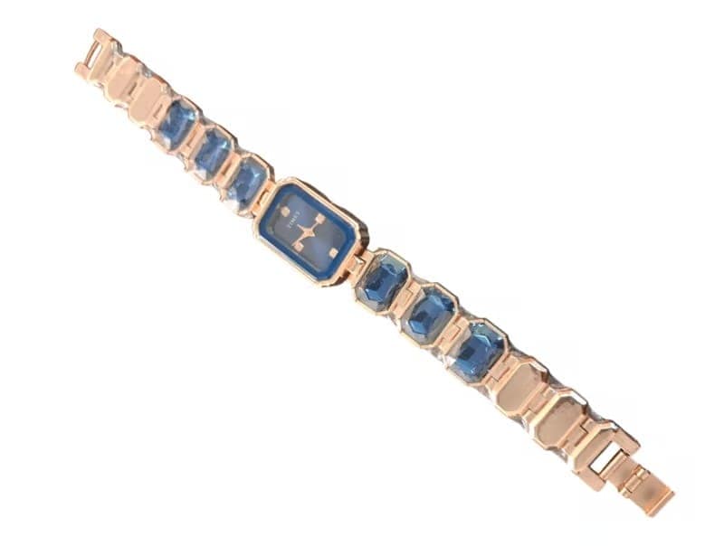 Women's Watch with Blue Crystal Accents view 2
