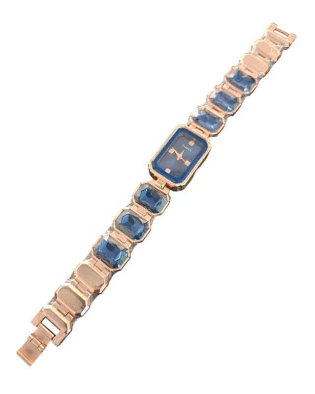 Women's Watch with Blue Crystal Accents view 3