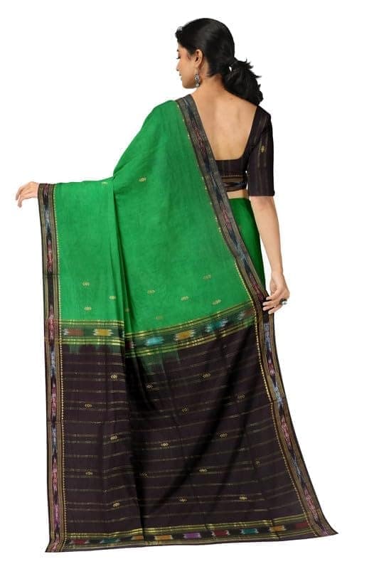 APCO Handloom (A Andhra Pradesh Govt Emporium)- Women's Traditional Pure Handloom Bandar (Polavaram) Cotton Saree | BCS0042 view 3