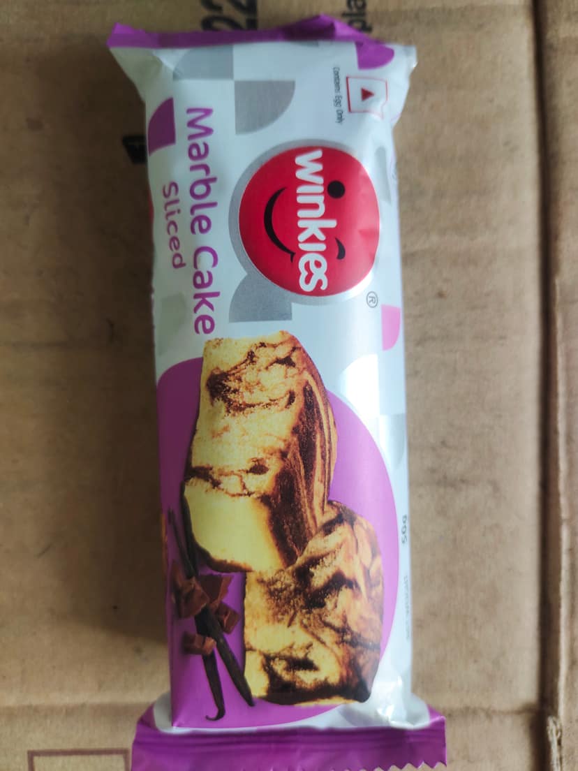 Winkies Cake Slice - marble cake