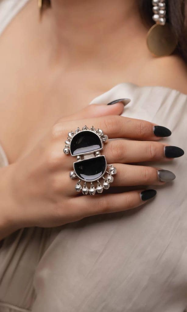 Half Moon Ring view 3