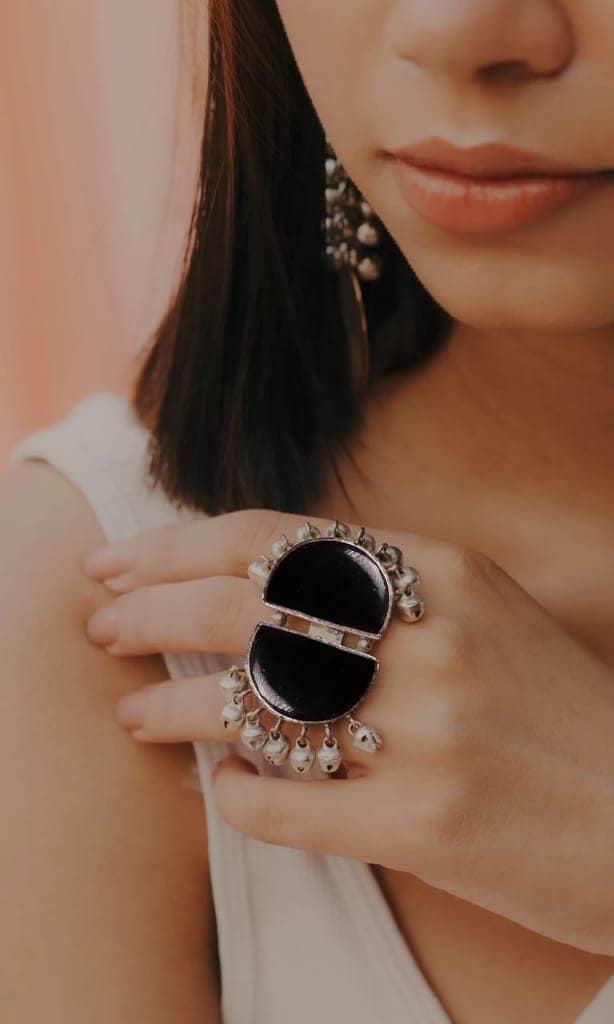 Half Moon Ring view 4