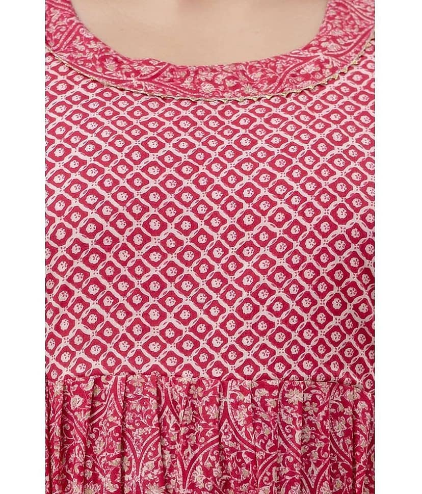 Nevisha Style Multi Color Cotton Maternity Kurta Pack of 2 view 2
