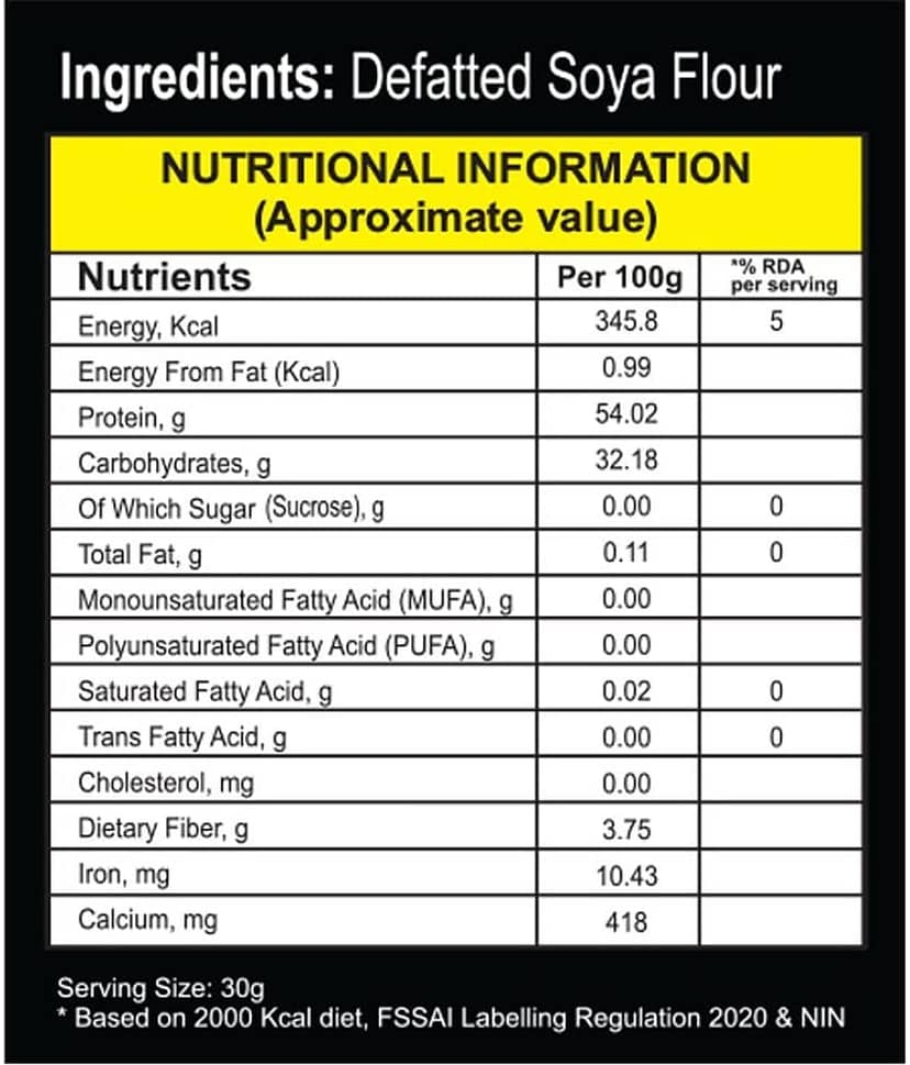 8 AM Mini, Granules, Soya Chunks (Wadi) 800 gm Pack of 4 view 4