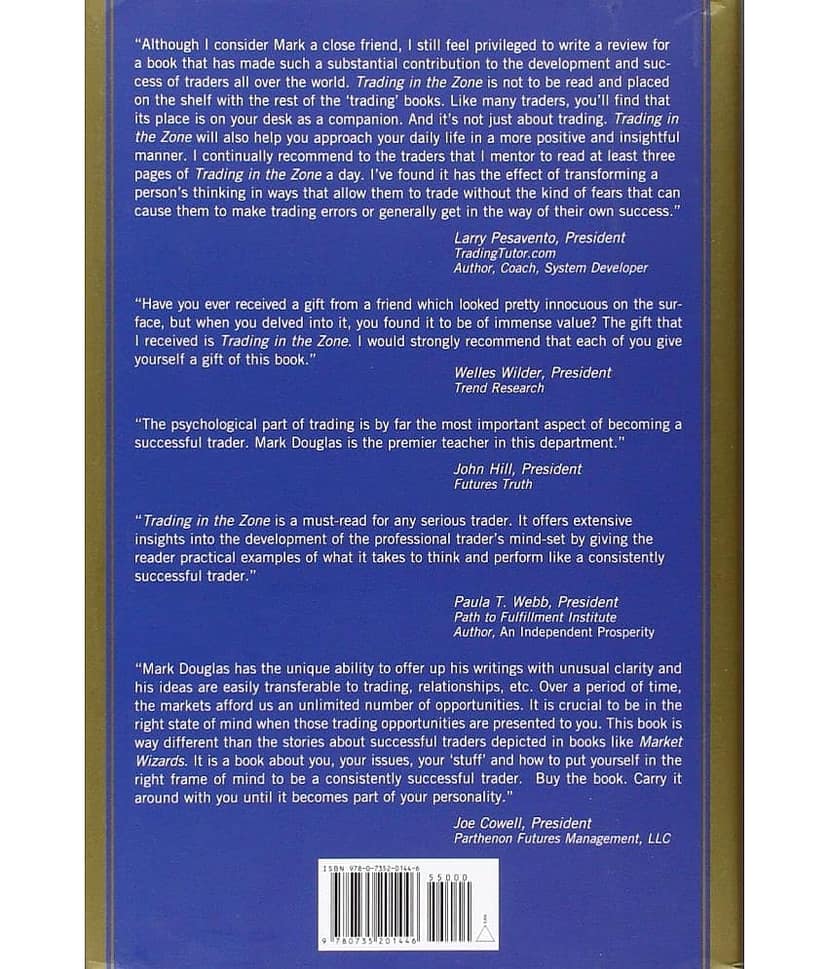 Trading in the Zone + The Disciplined Trader by Mark Douglas combo of 2 book view 2
