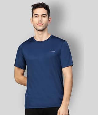 Alcis - Blue Polyester Regular Fit Men's Sports T-Shirt ( Pack of 1 )