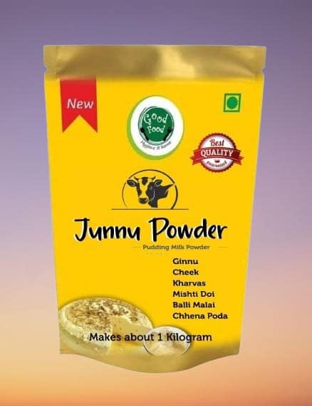 Junnu Milk Powder/Kharvas Powder/Colostrum Powder/Bari/Karambu Paal/Ginnu/Posu/Cheek/Balli Malai/Chhena Poda/Misthi Doi - Good Food