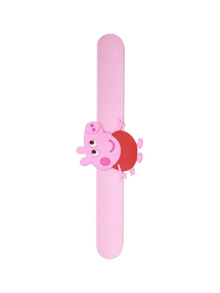 Peppa Pig Wrist Slap Band Kids Toy Rakhi With Roli Chawal view 7