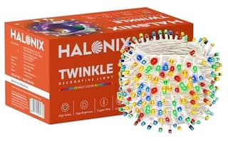 Halonix Twinkle 32 Feet Multicolor 46 LED Decorative Light | Diwali Lights for Decoration for Home | Fairy Light |