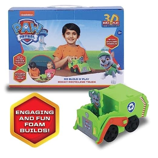 3D Build N' Play Paw Patrol Rocky view 2