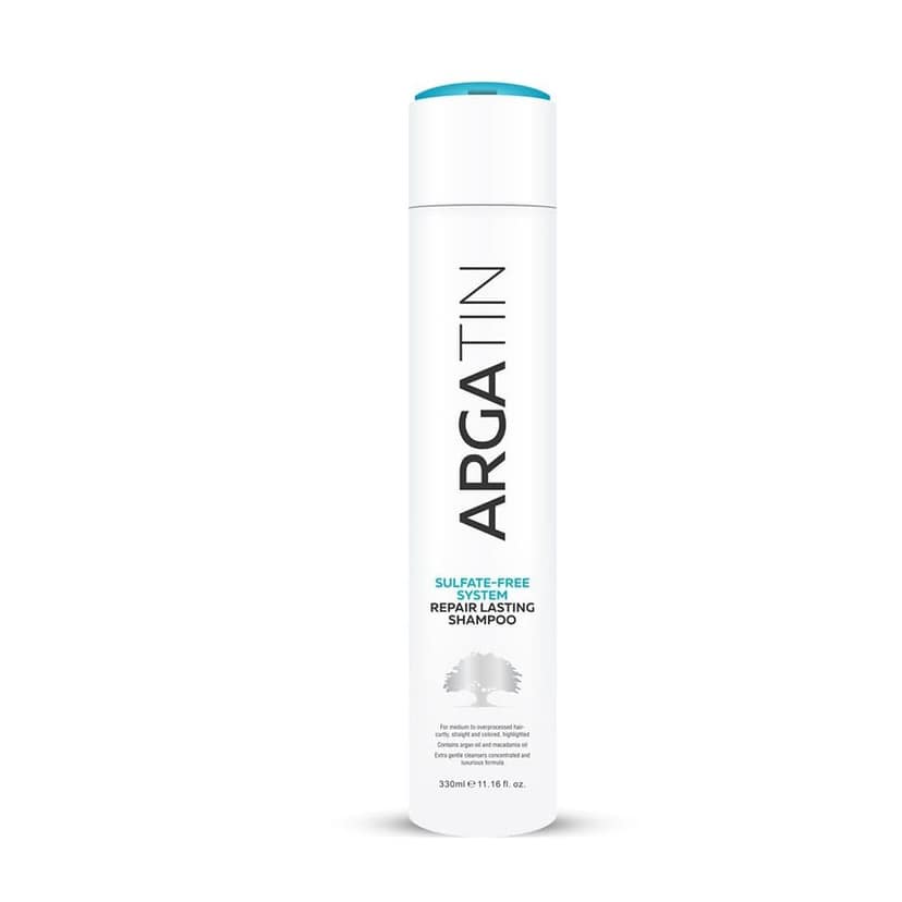 ARGATIN Keratin Sulfate Free Shampoo 330ml | Smooth & Frizz-Free Hair | Gentle, Nourishing Formula for Dry | Damaged & Treated Hair | Color Safe Hair Care
