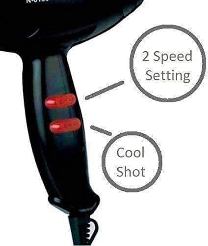 NOVA-NV 1800w Hair Dryer 6130 view 2