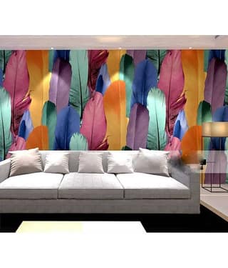 Sekhmet Floral Self-Adhesive Wallpaper PVC Peel & Kitchen & Furniture Makeover(45x500 cm)