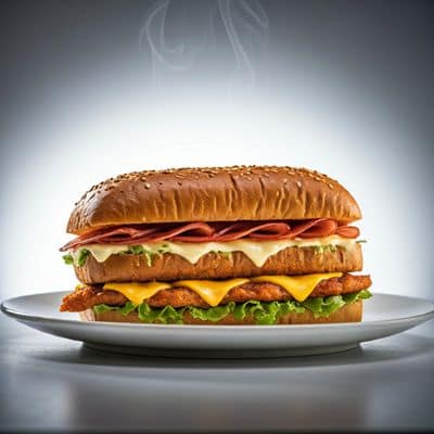 Non Veg Triple Decker Sandwich