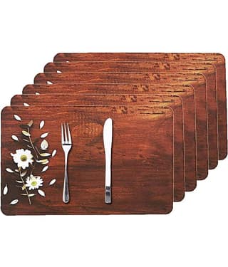 Revexo Set of 6 PVC Table Mats