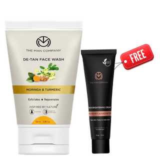 De-Tan Face Wash I Moringa & Turmeric De-Tan Face Wash I Moringa & Turmeric - 100ml Face Wash at