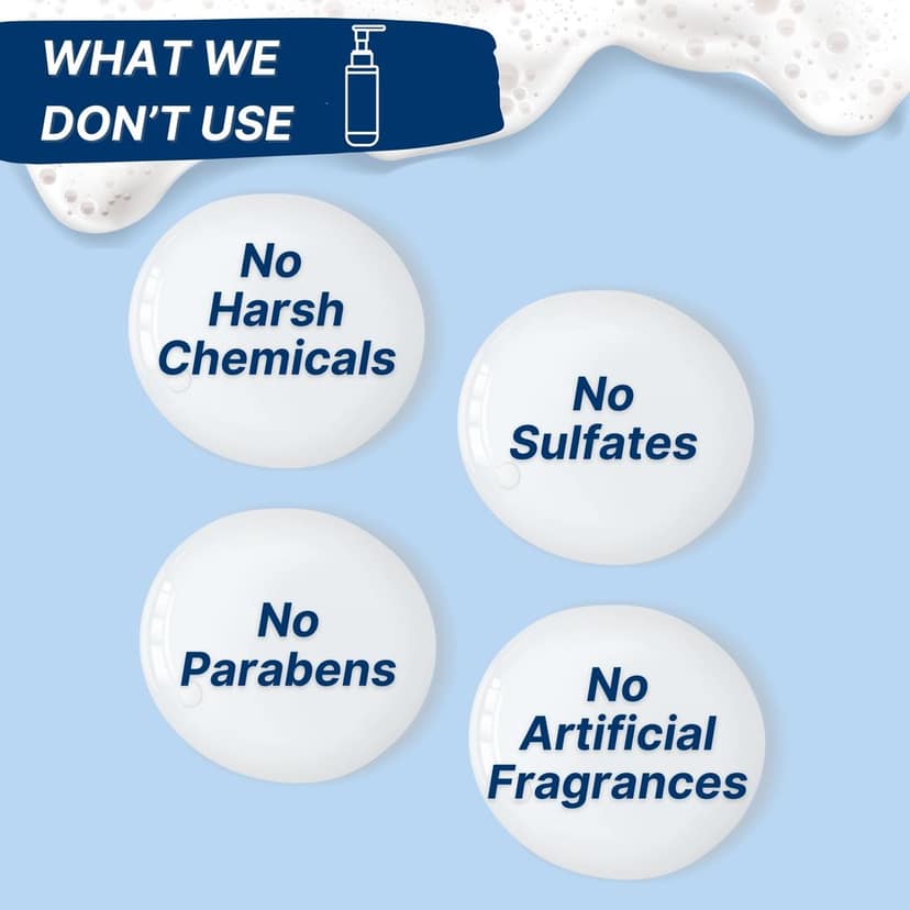 HealthBest Kids Gentle Cleansing Shampoo 200 ml for 3-13 Years with Real Blueberry Extract Tear-Free Hypoallergenic pH 5.5 Sulphate and Paraben Free Vegan Safe for Sensitive Scalps view 8