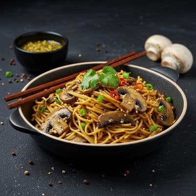 Mushroom Noodles