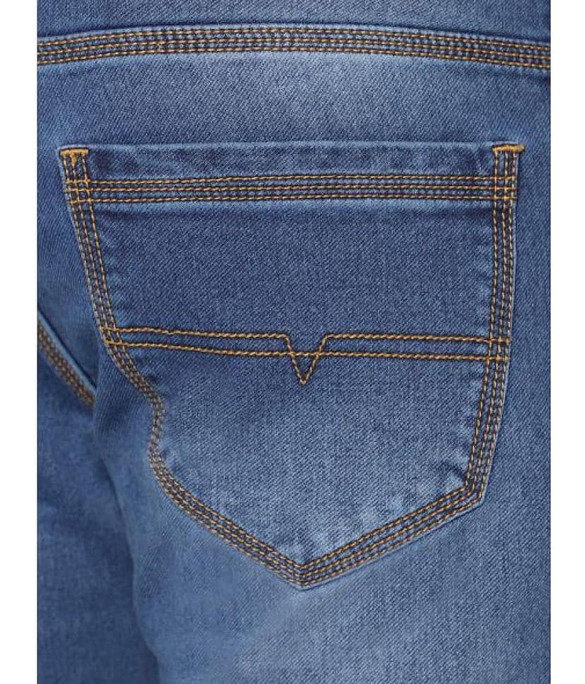 HJ HASASI - Blue Cotton Regular Fit Men's Jeans ( Pack of 1 ) view 2